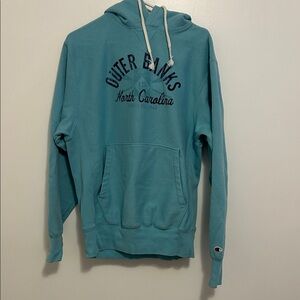 Champion Men's Teal Hoodie